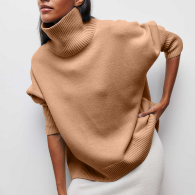 Comfortable high-neck sweater