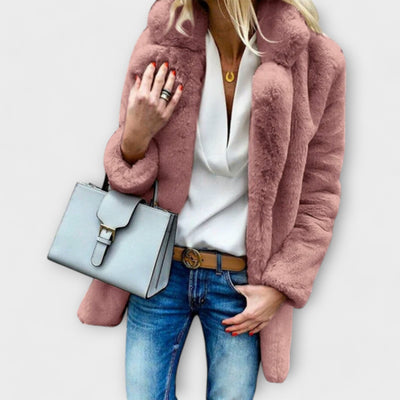 Warm and fluffy winter jacket