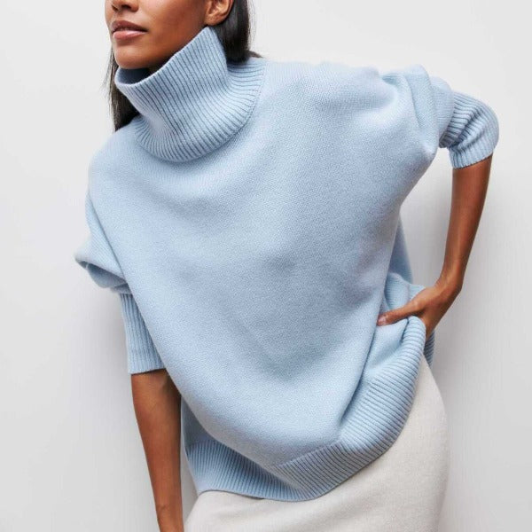Comfortable high-neck sweater