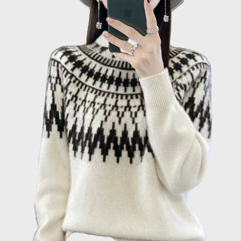 Comfortable knitted sweater