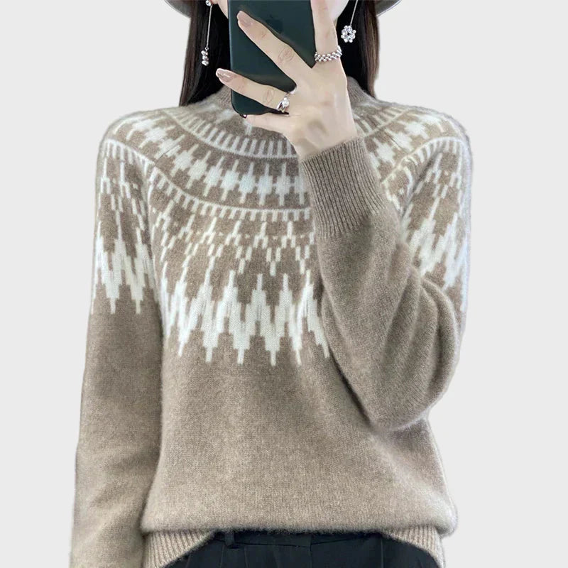 Comfortable knitted sweater