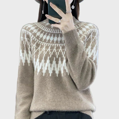 Comfortable knitted sweater