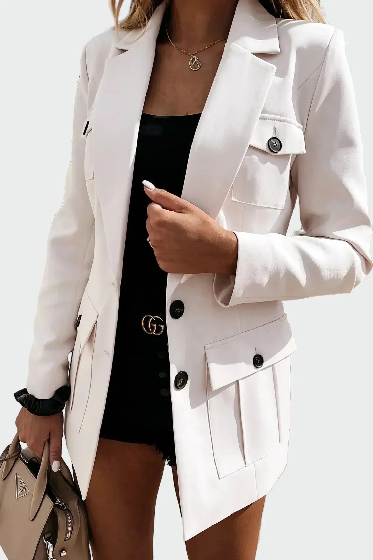 Blazer with elegant lines
