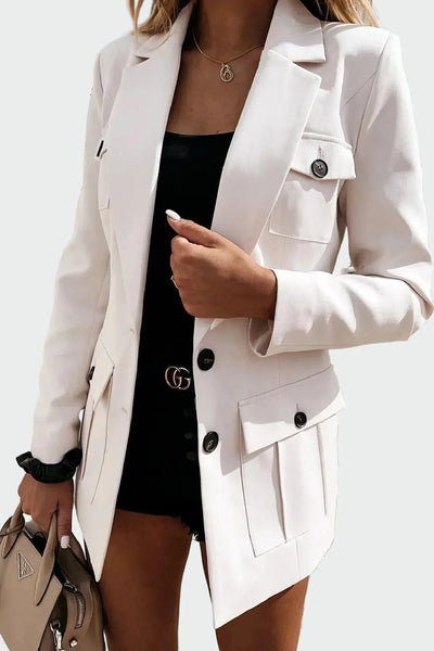 Blazer with elegant lines