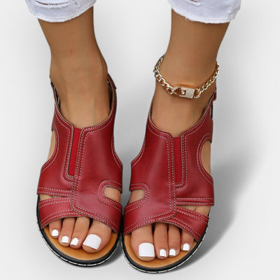 Leather sandals