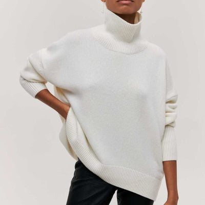 Comfortable high-neck sweater