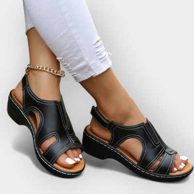 Leather sandals