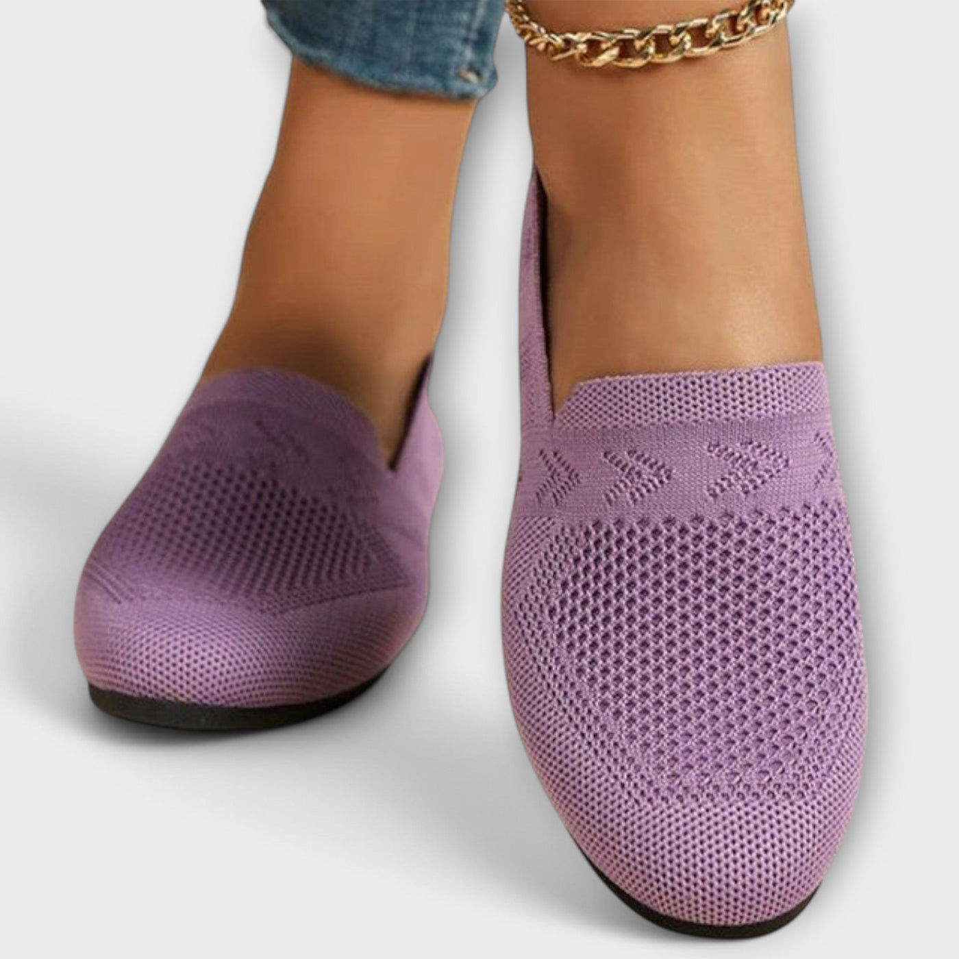 Knit loafers