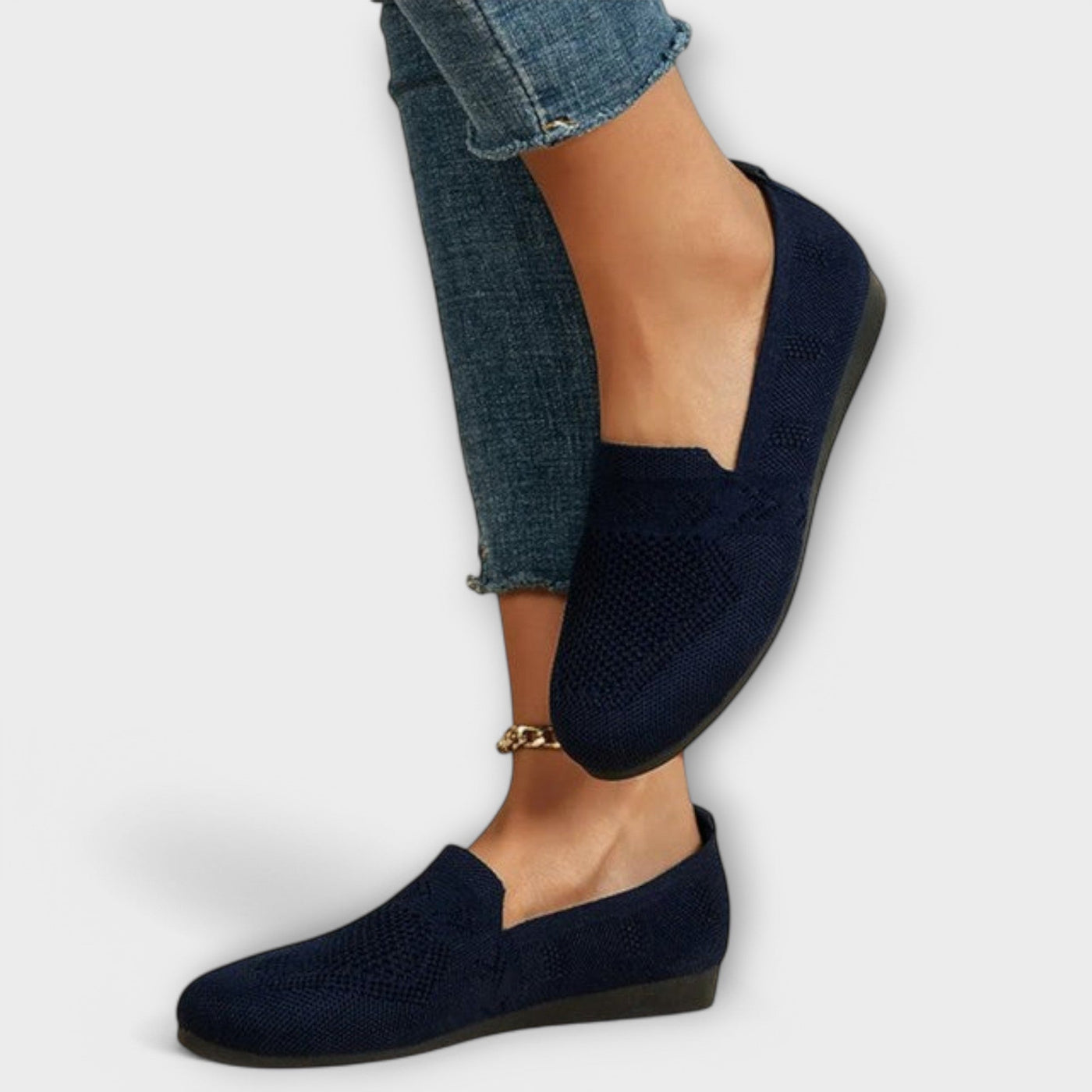 Knit loafers