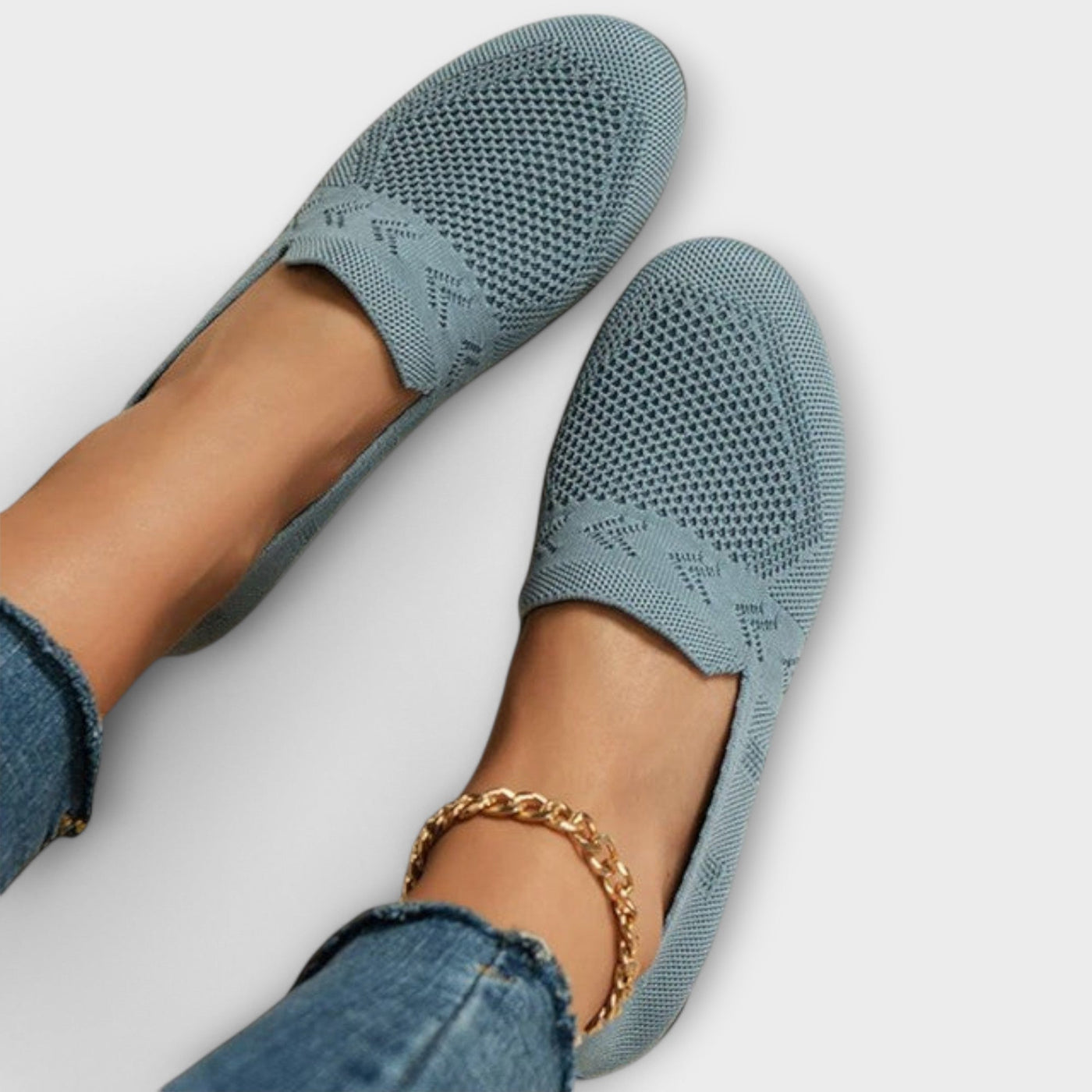Knit loafers