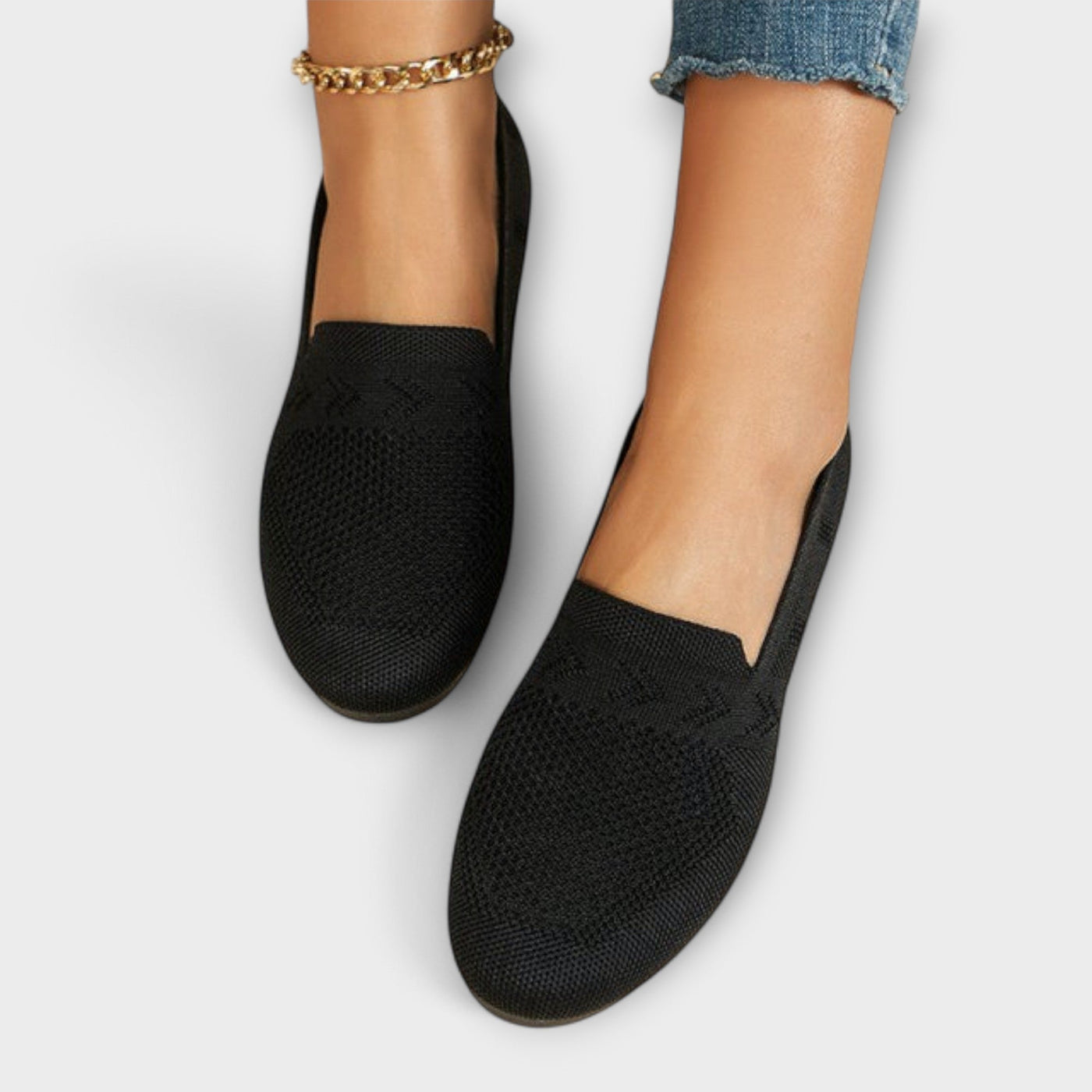 Knit loafers