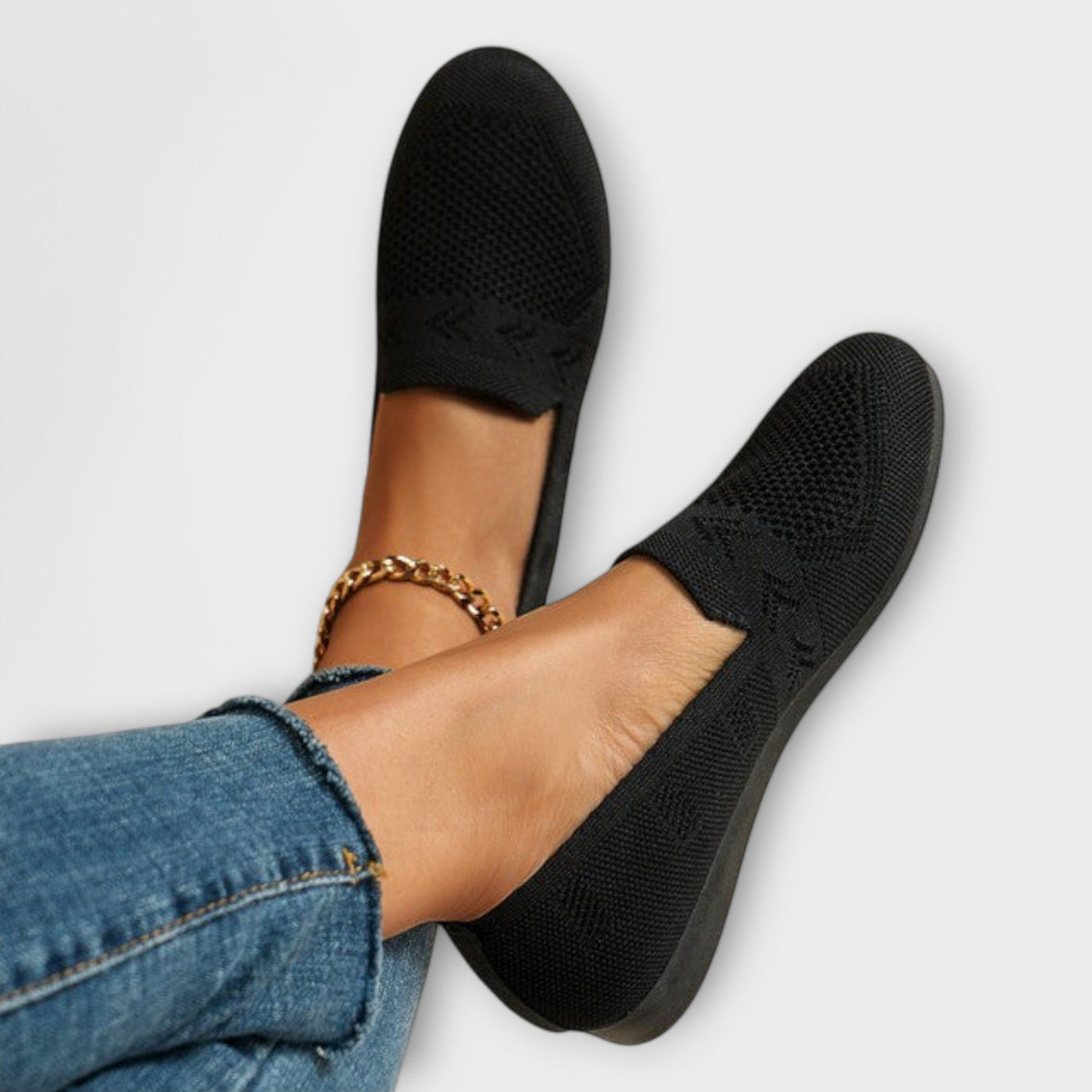 Knit loafers
