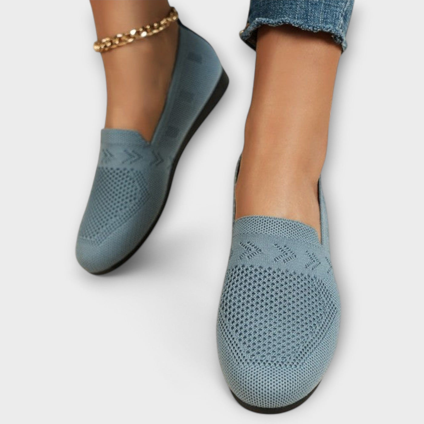 Knit loafers