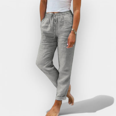 Airy Linen Summer Pants