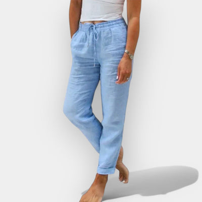 Airy Linen Summer Pants