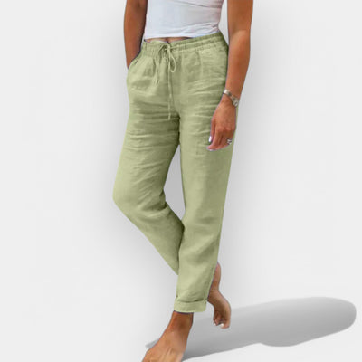 Airy Linen Summer Pants