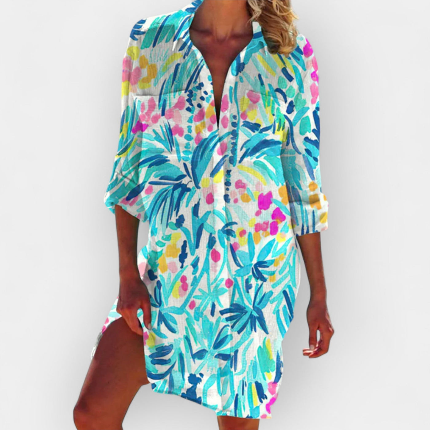 Elegant dress with timeless lines