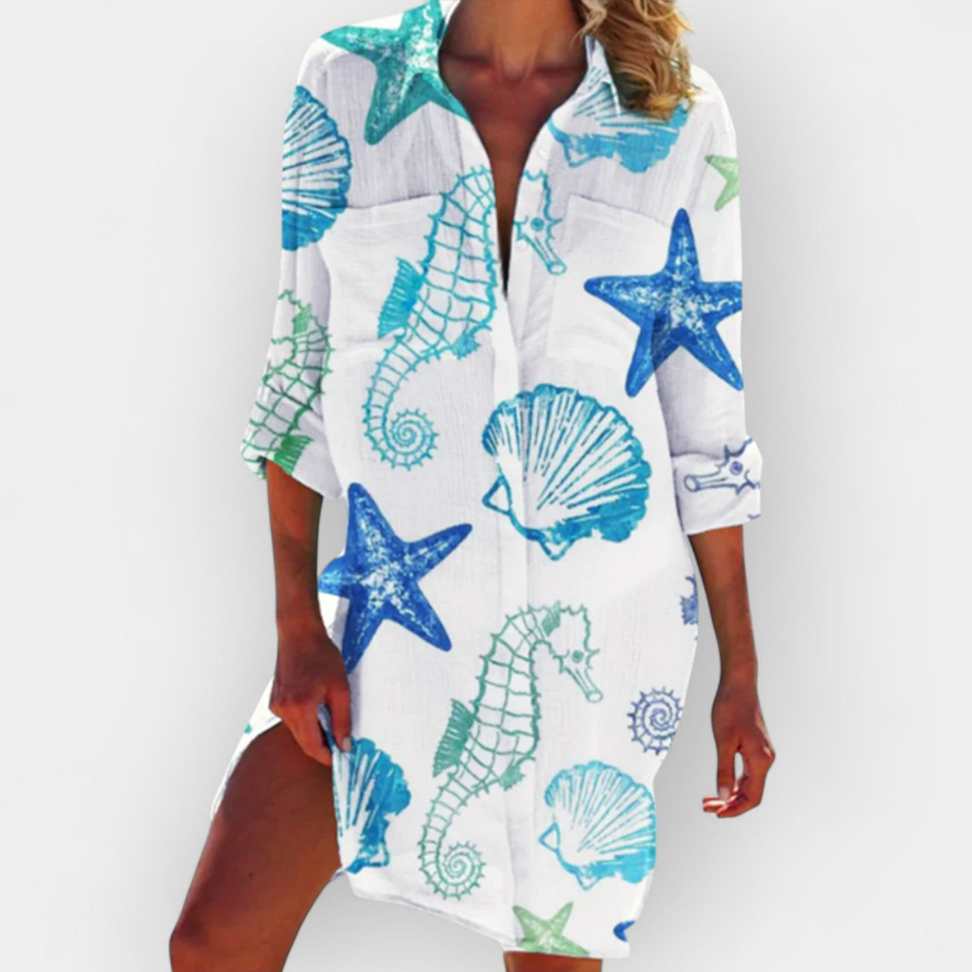 Elegant dress with timeless lines