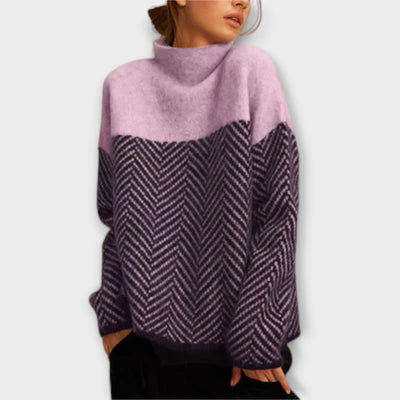Soft high-neck sweater