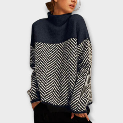 Soft high-neck sweater