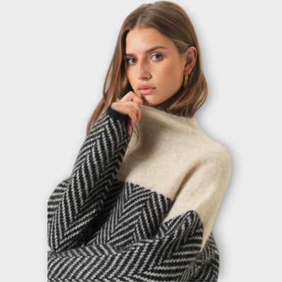 Soft high-neck sweater