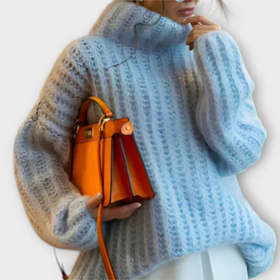 Soft Women's Long Sleeve Hooded Sweatshirt