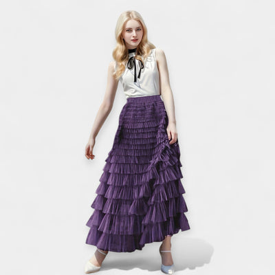 Elegant tulle skirt