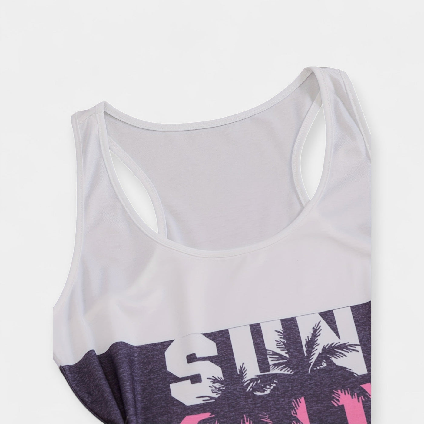 Summer palm tree set