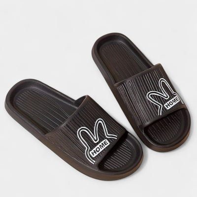 Women's slippers with cartoon design