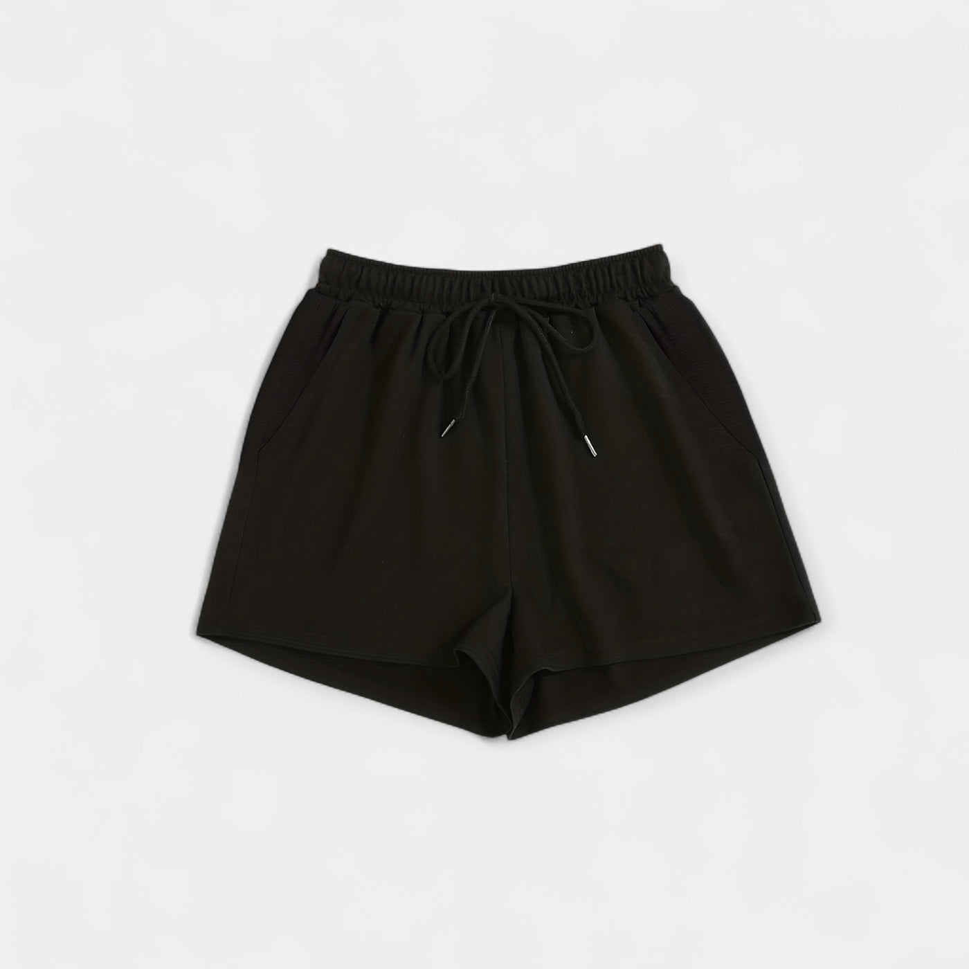 Summer shorts with drawstring