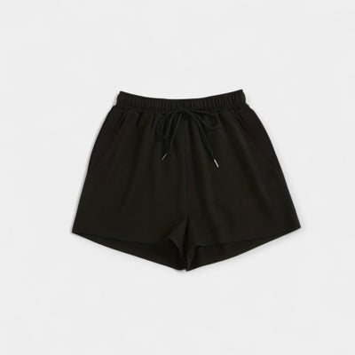 Summer shorts with drawstring