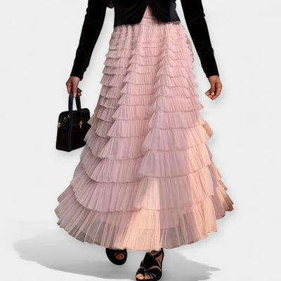 Elegant tulle skirt