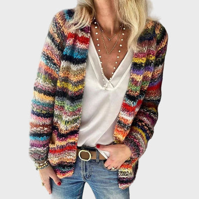 Colorful and comfortable knitted vest