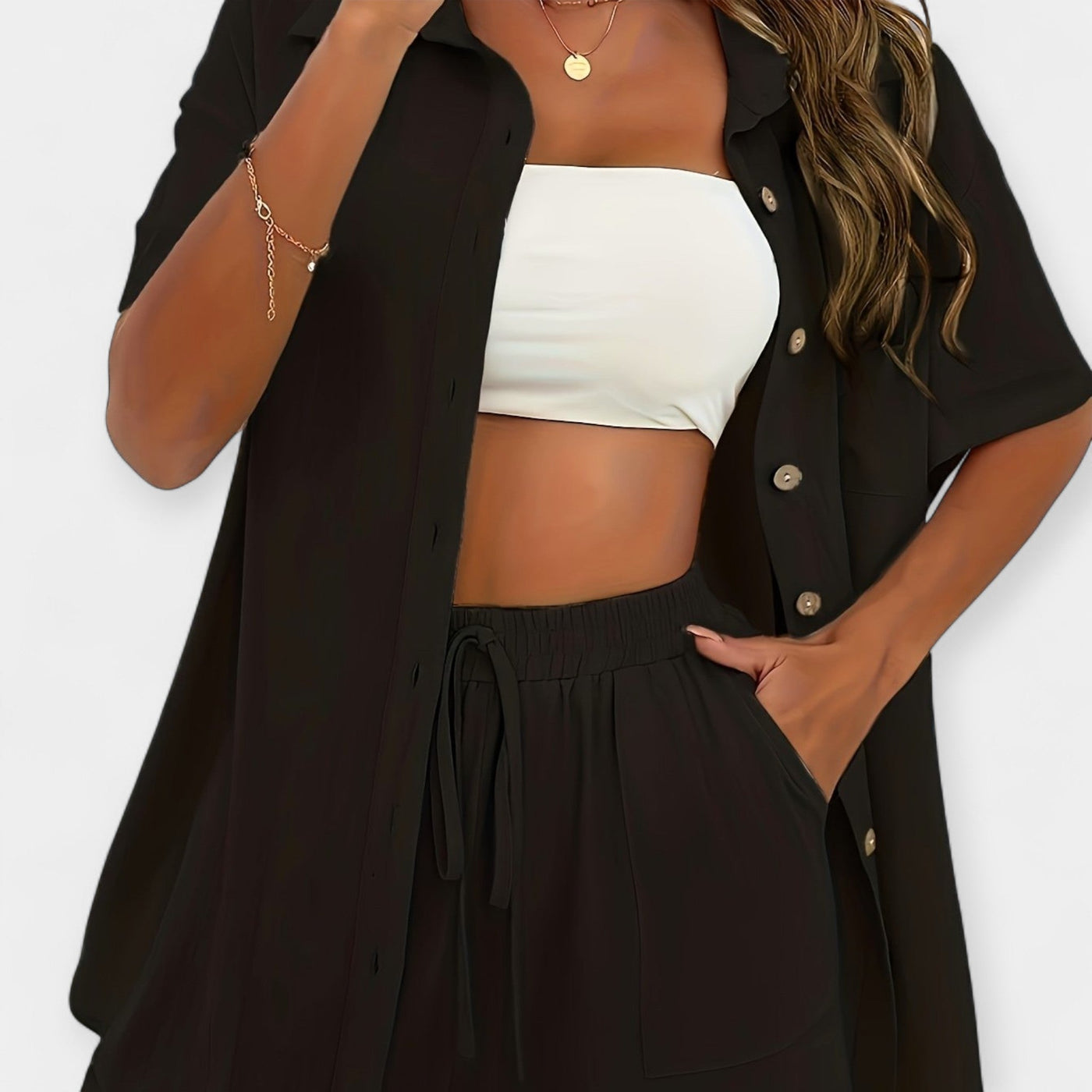 Shirt and shorts set