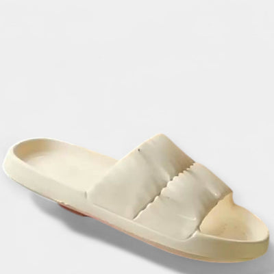 Padded Texture Comfort Slide Sandals