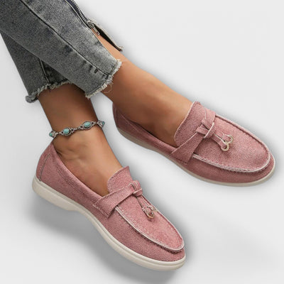 Feminine Tassel Detail Loafer Flats