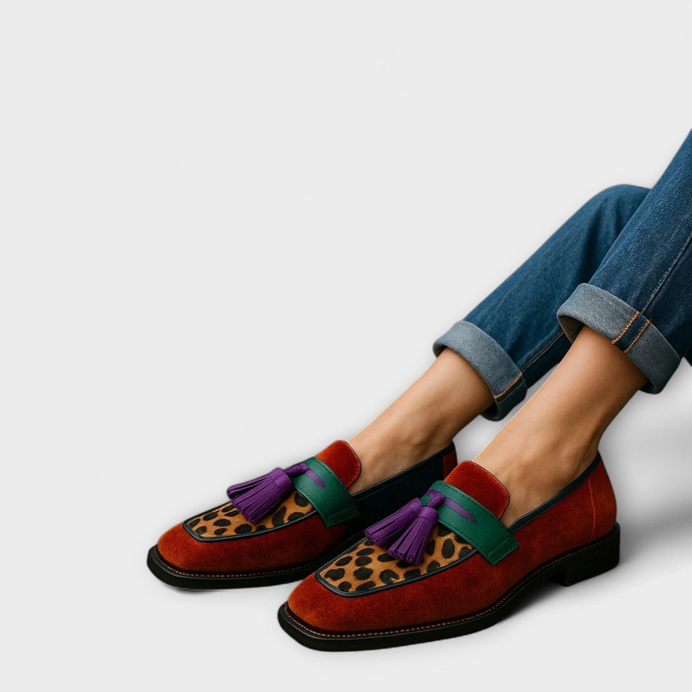 Colorful moccasins