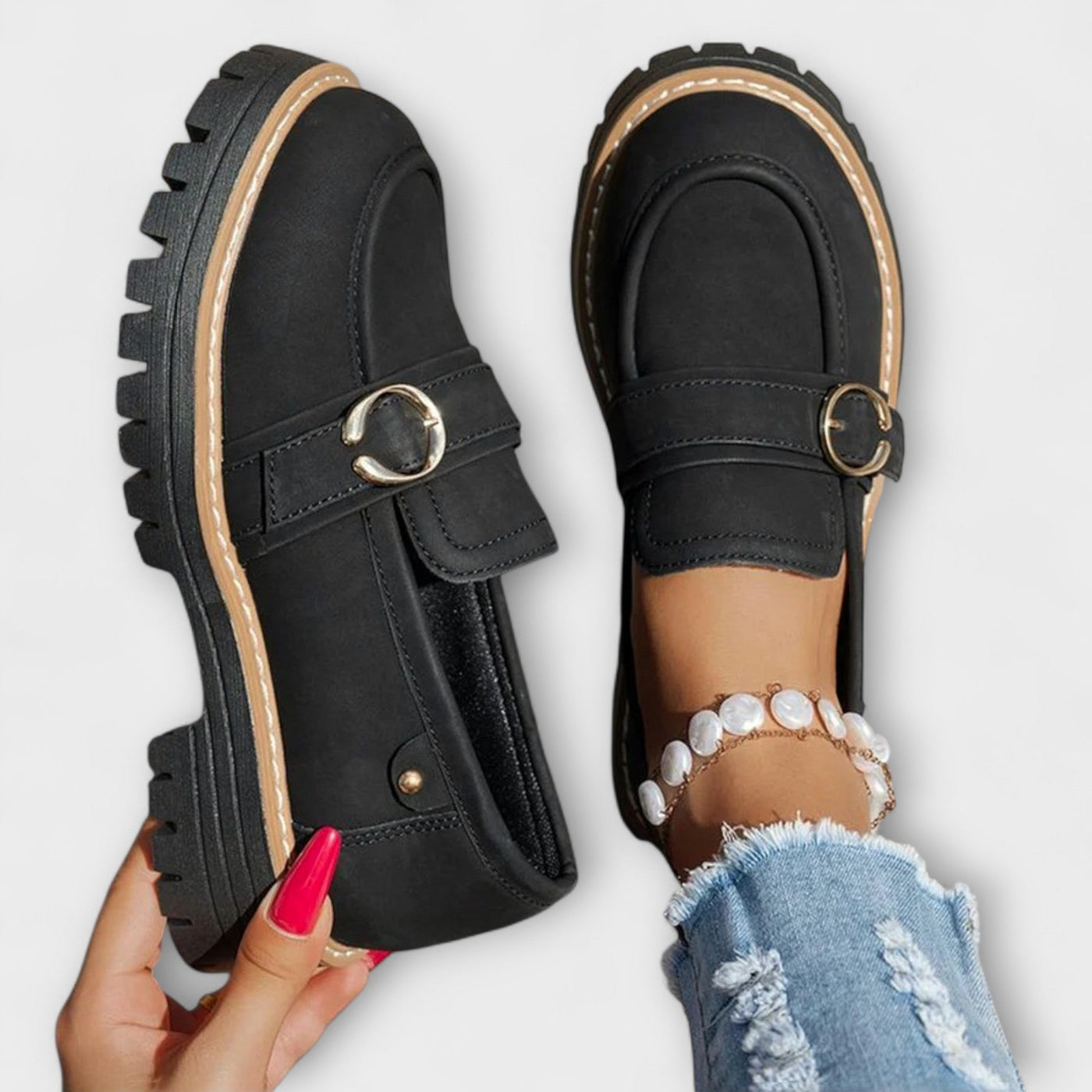 Chunky Platform Loafers