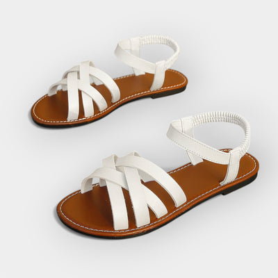 Handmade sandals with straps