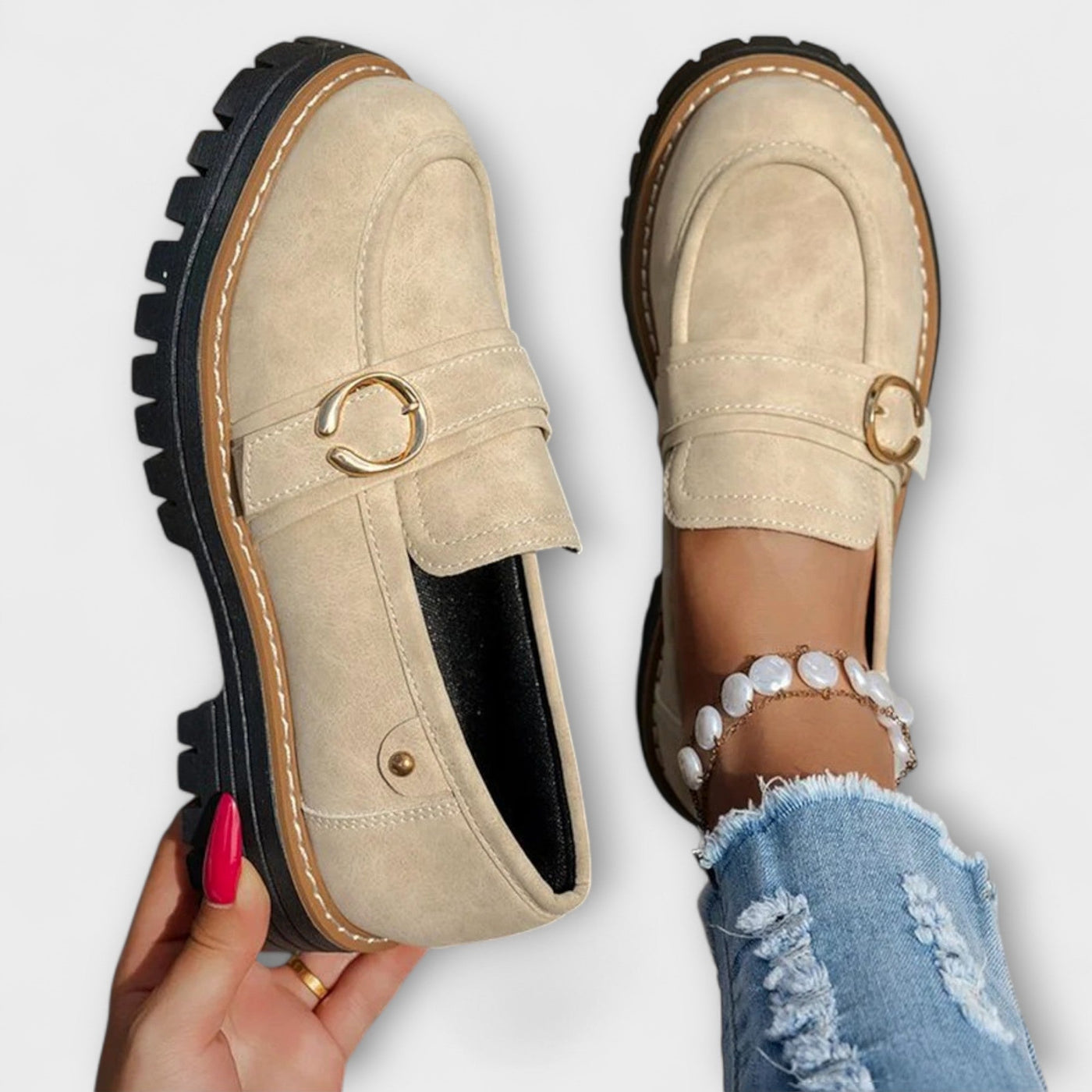 Chunky Platform Loafers