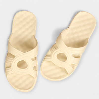 Interlocking Strap Pool Slide Sandals
