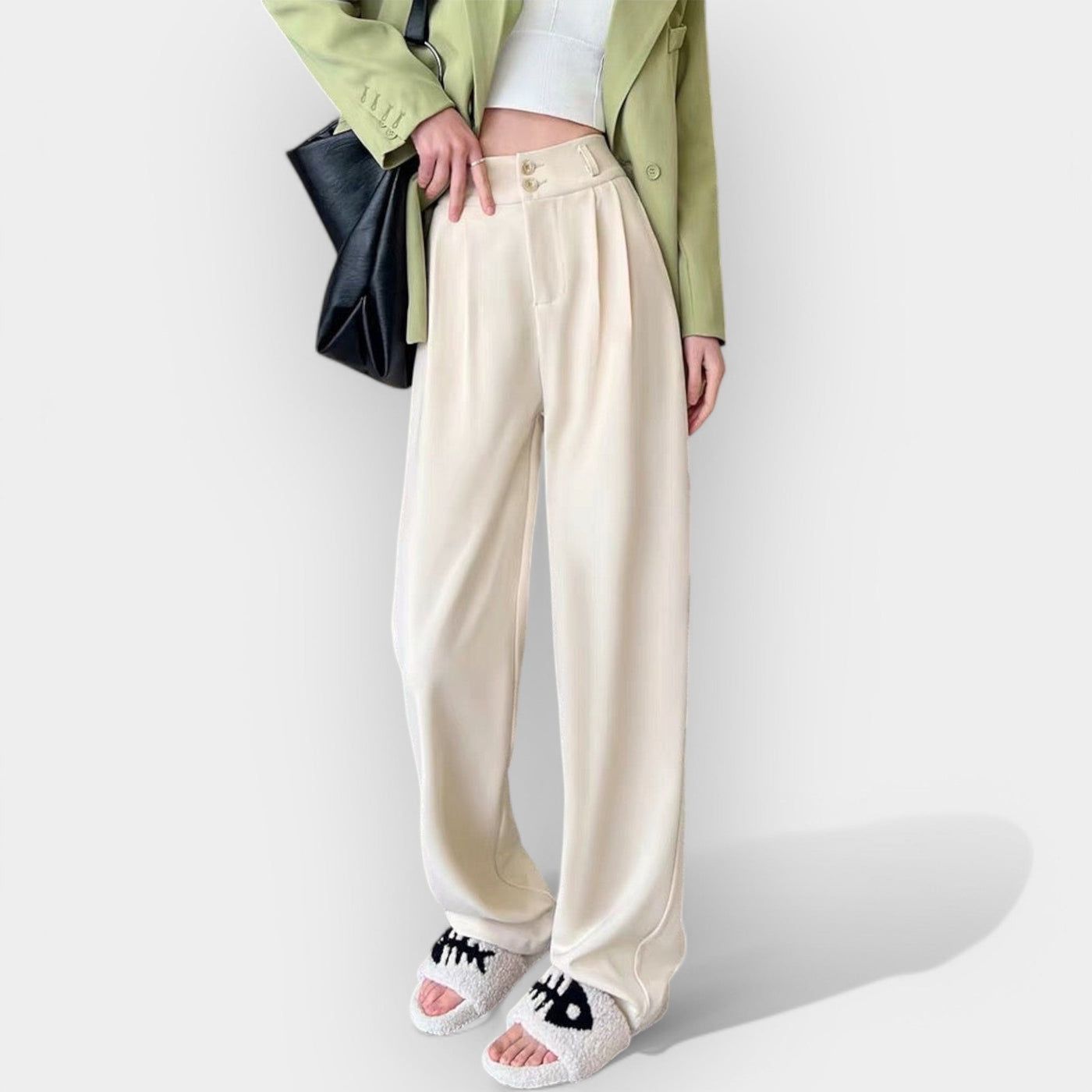 Korean-Style Wide Pants