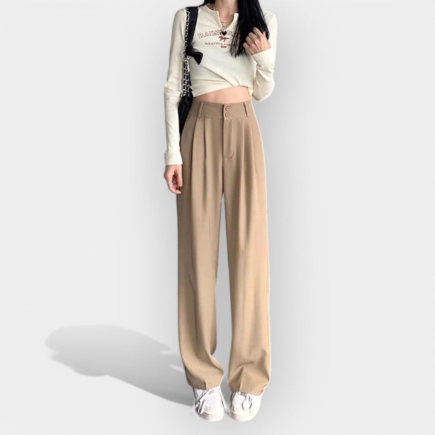 Korean-Style Wide Pants