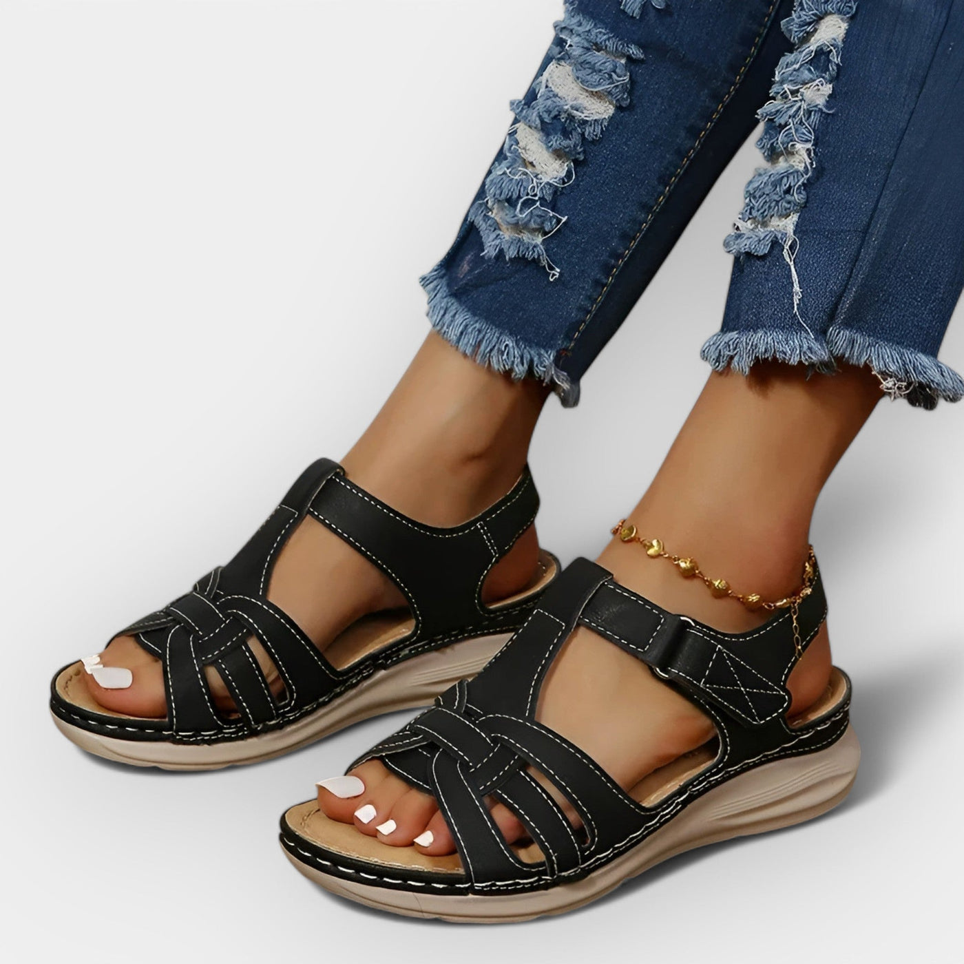 Comfortable handmade sandals