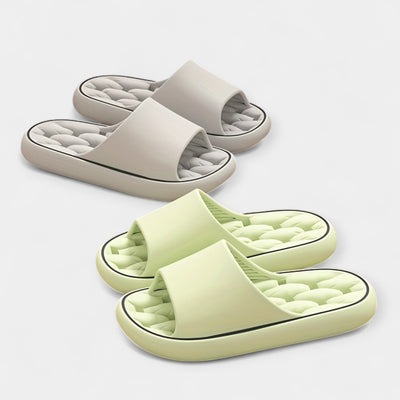 Cushioned Footbed Pillow Slide Sandals