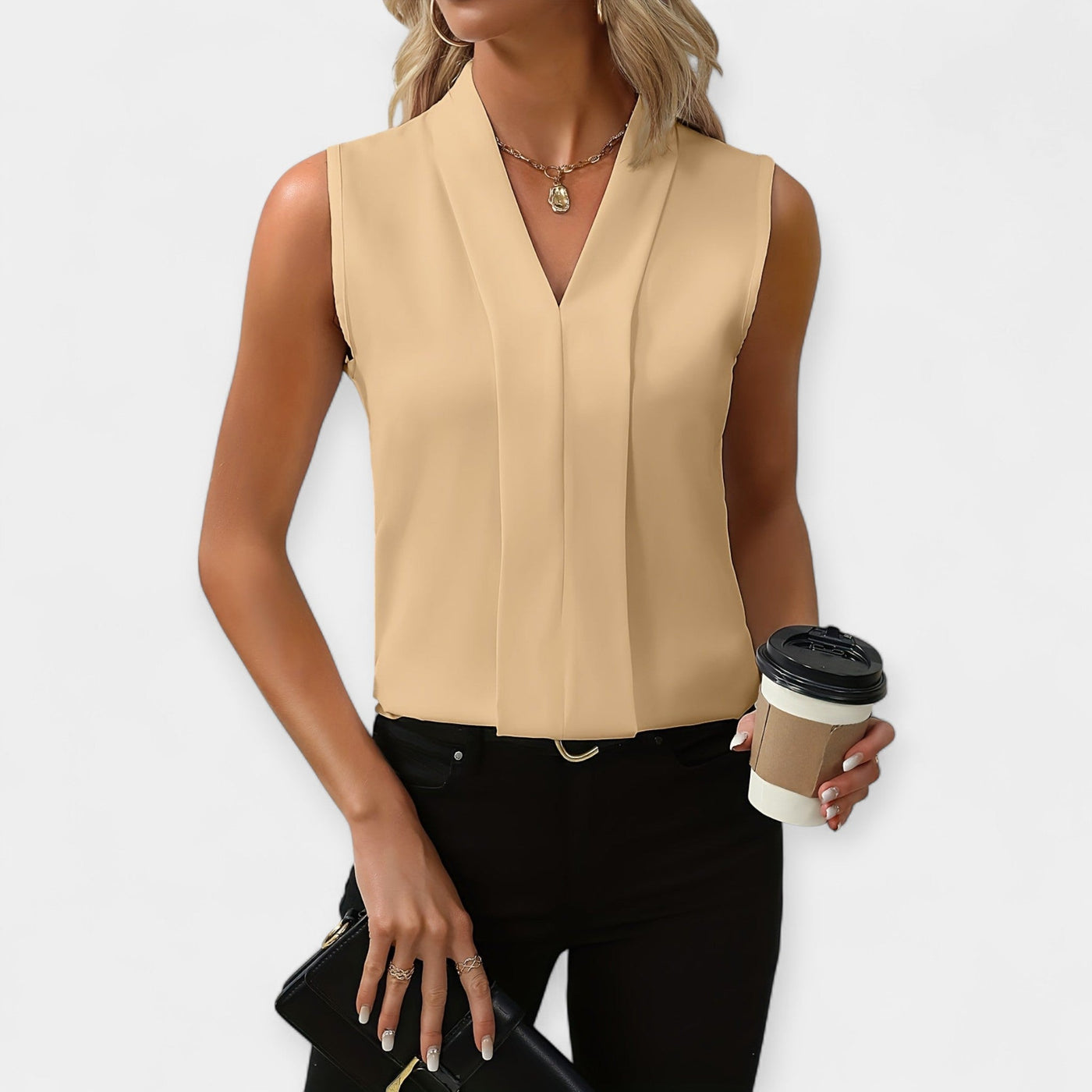Sleeveless stylish shirt