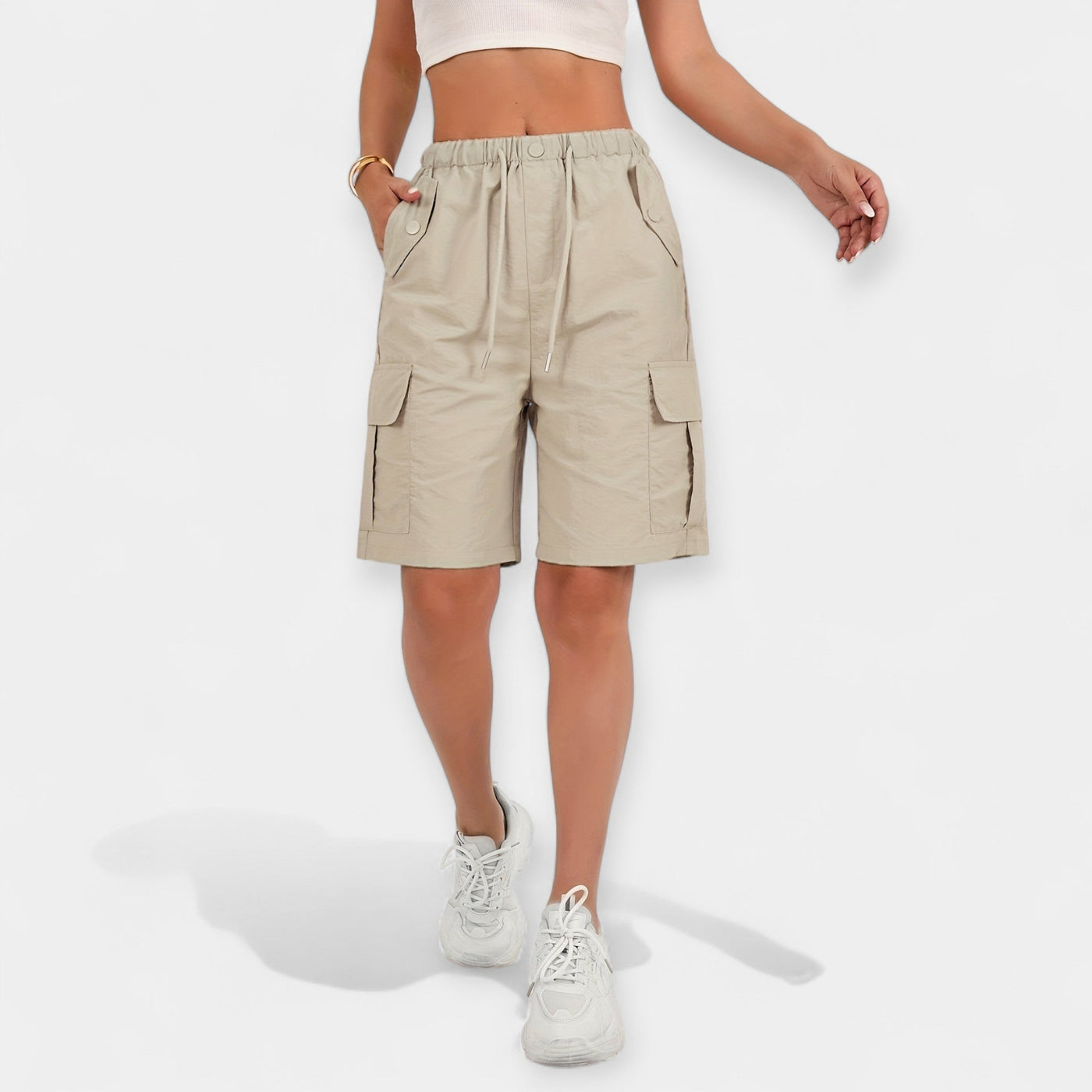 Summer cargo shorts