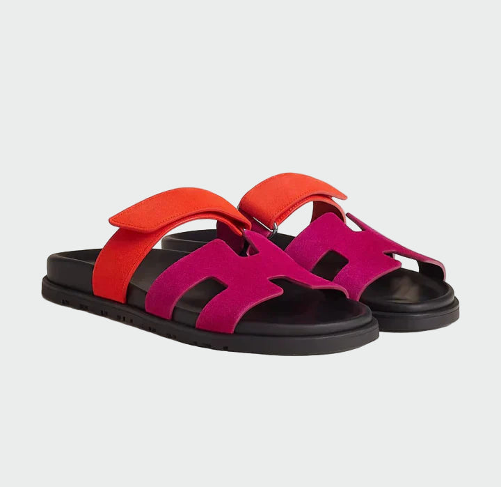 Minimalist H-Strap Comfort Slide Sandals