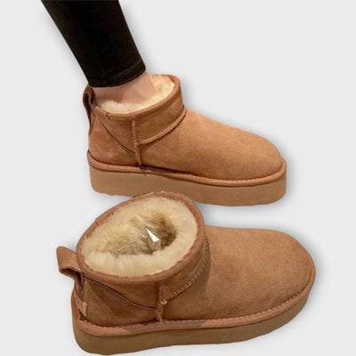 Comfortable suede boots