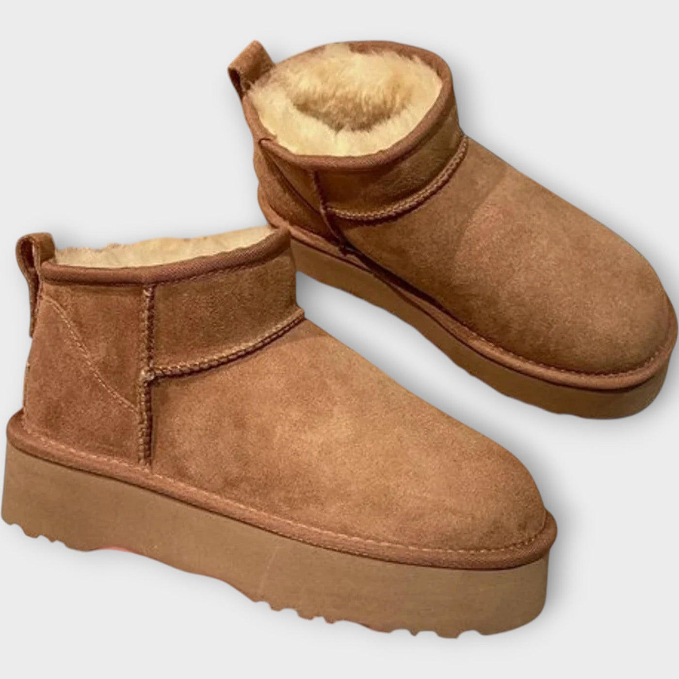Comfortable suede boots
